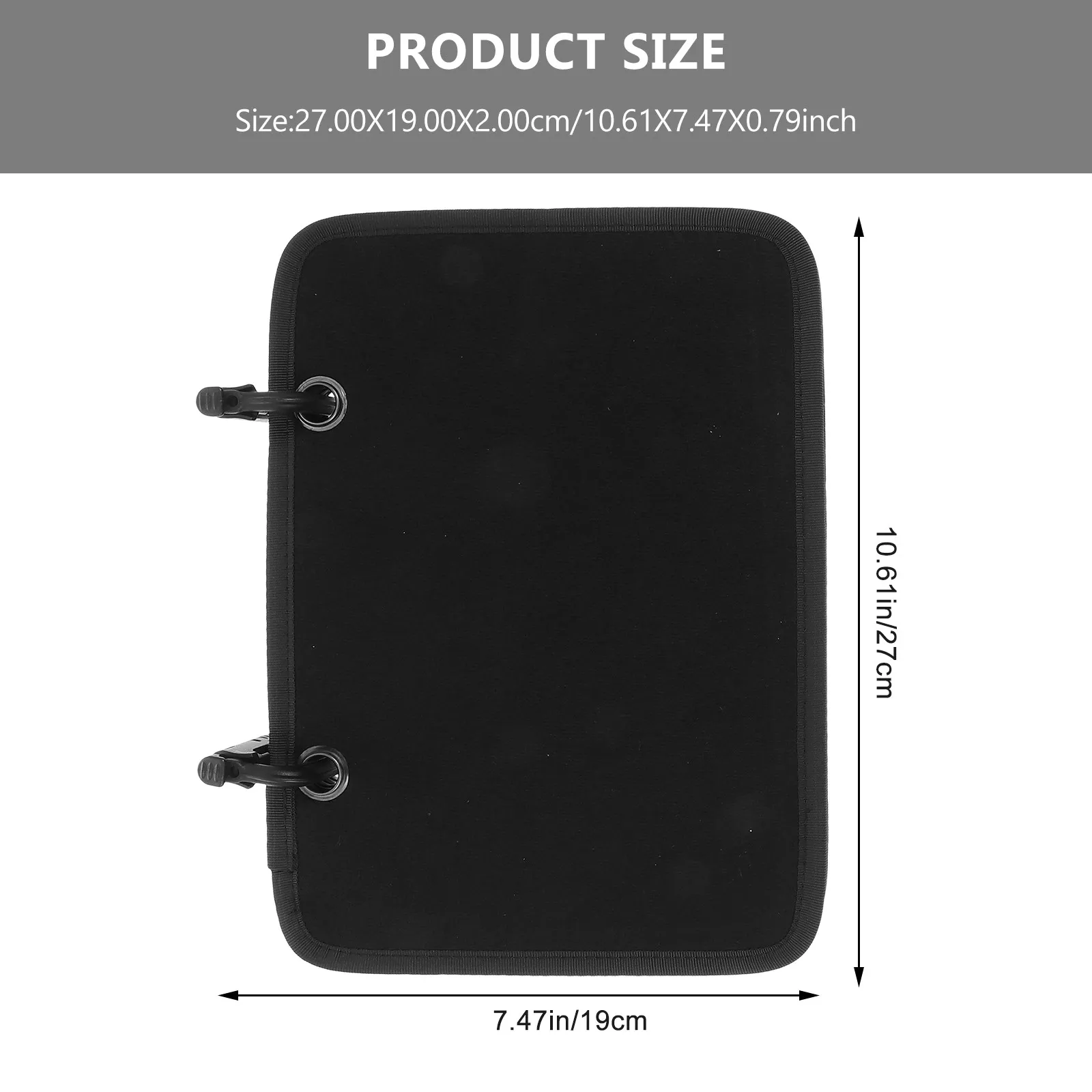 1Set Armband Collection Album Thick Flat Sealed Design Clear Texture Military Patches Holder Display Board for Collectors Gift