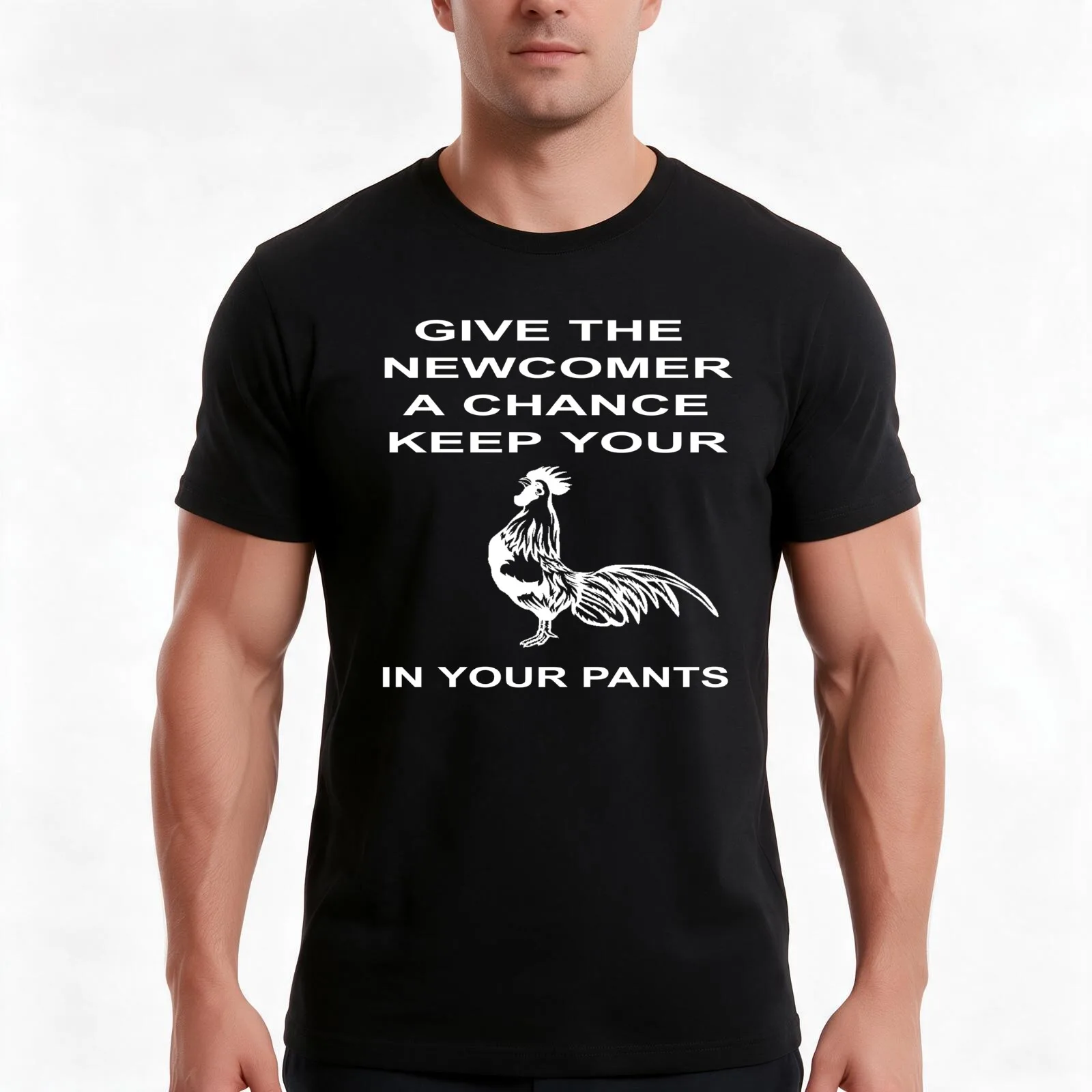 Narcotics Anonymous Gifts 12 Steps Give The NewComer a Chance T-Shirt, Summer Casual Cotton Tee, Oversized Streetwear Tops
