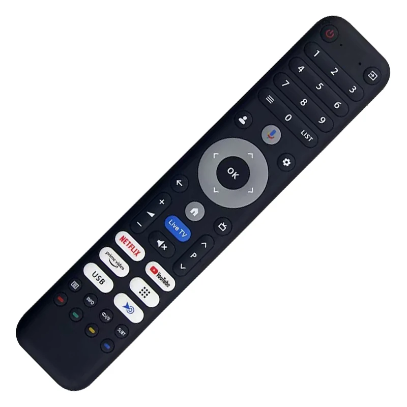 Compatible with Changhong/CHIQ TV M55QN9G L32FM10V U65M10F Voice Remote Control Spare Parts