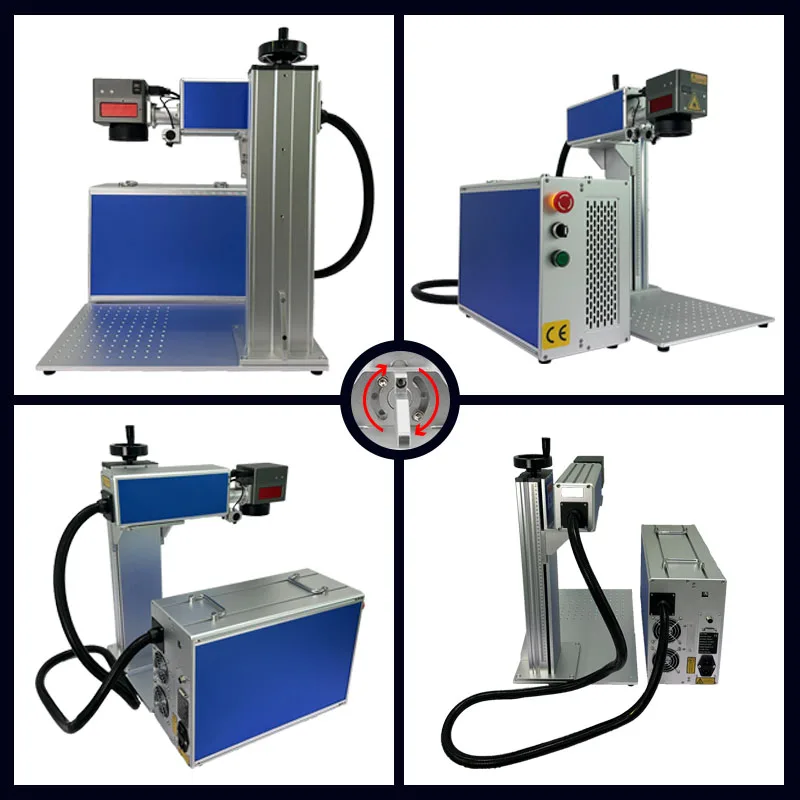 20w/30w/50w/60w jpt mopa m7 Stahl oder Aluminium 60w Faser Laser gravur Markierung maschine arbeiten mit Light burn Cort adora Laser