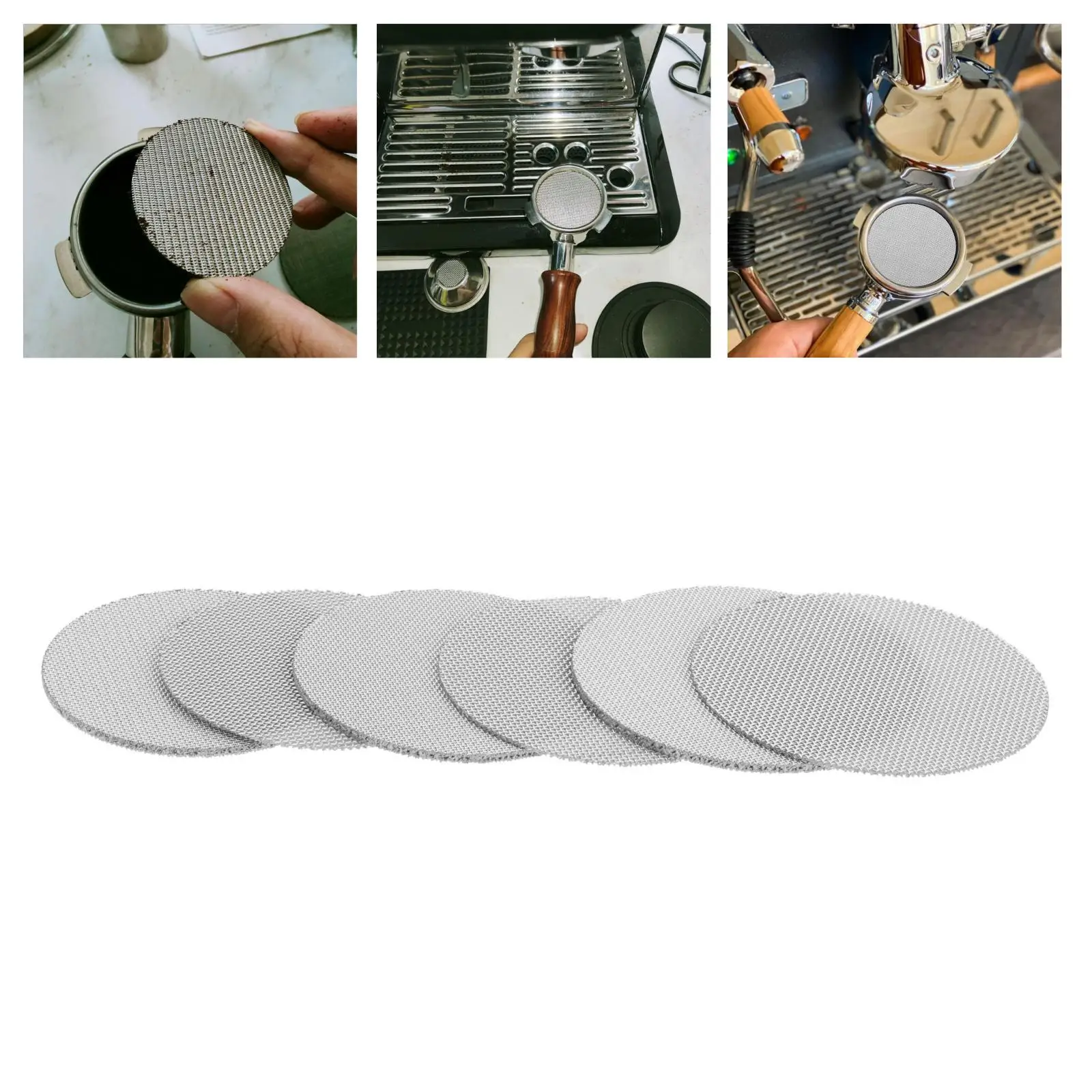 Фильтр для кофе из нержавеющей стали, сетчатый фильтр, нижняя сетка для душа, кофе