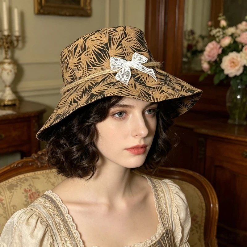 2025 New Fisherman Hat Summer Bucket Hat for Hiking and Beach Walks with Face Shade
