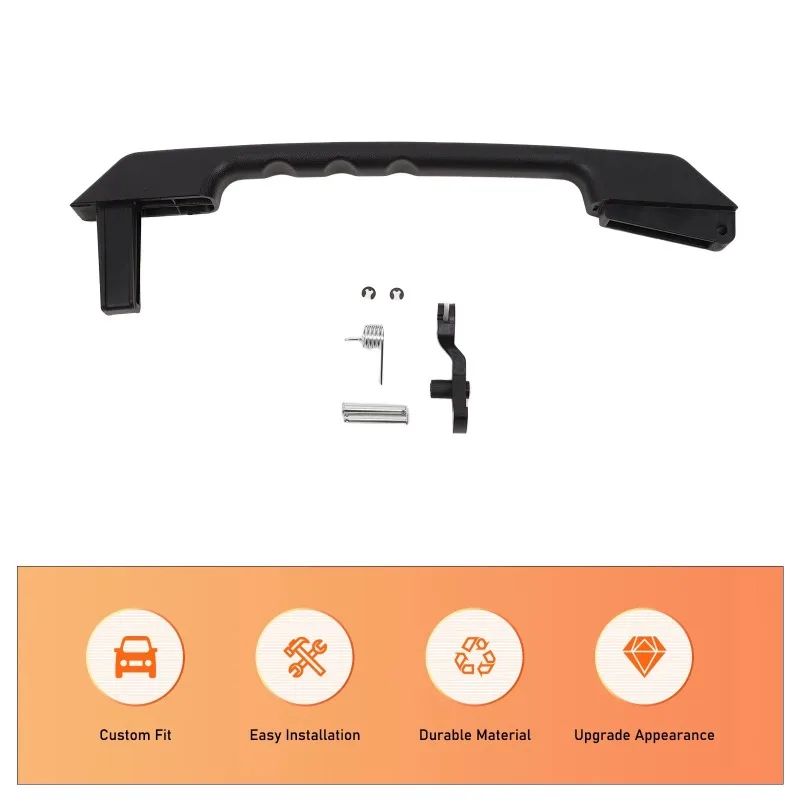 15135441 Rear Lift Gate Latch Handle for Hummer H2 2003-2009 Black Tailgate Exterior Textured Grip Lever Replace 3459748701