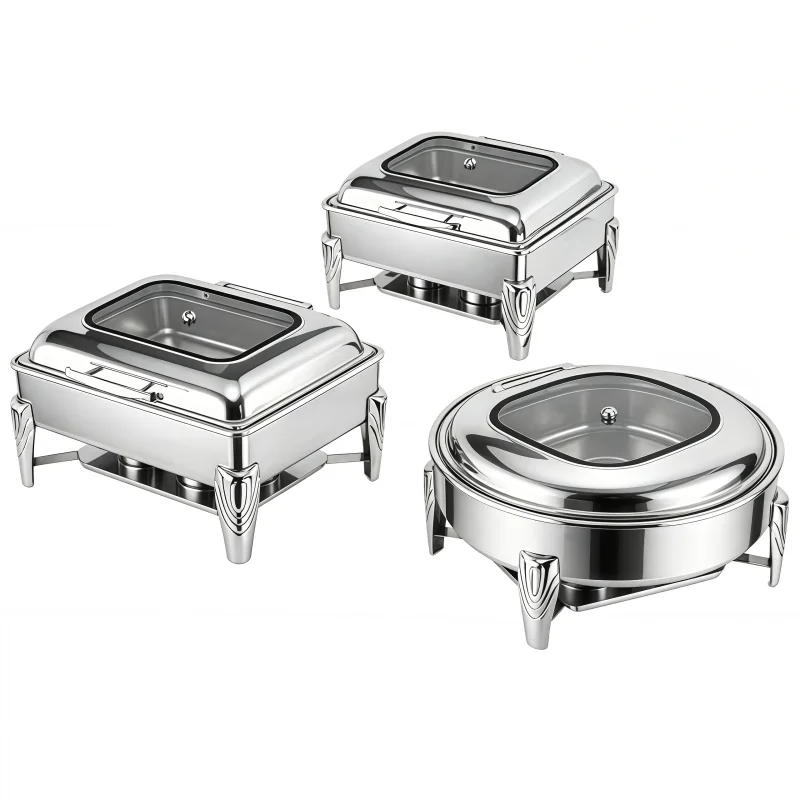 Stainless steel 201 heavy duty high temperature resistant food grade buffet stove