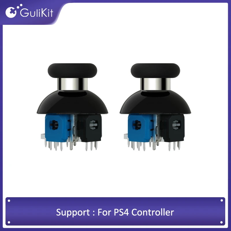 Gulikit NS 55 720 °   Spanning verstelbare TMR-joystick voor Switch Pro PS5 PS4 Xbox-serie controller Laag vermogen Ontwerp voor reparatie