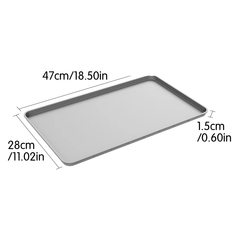 E2 Silicone Heat Resistant Mat For Air Fryer and Microwave Oven Hot Pad for Kitchen Countertop Protector Waterproof Anti-Slip