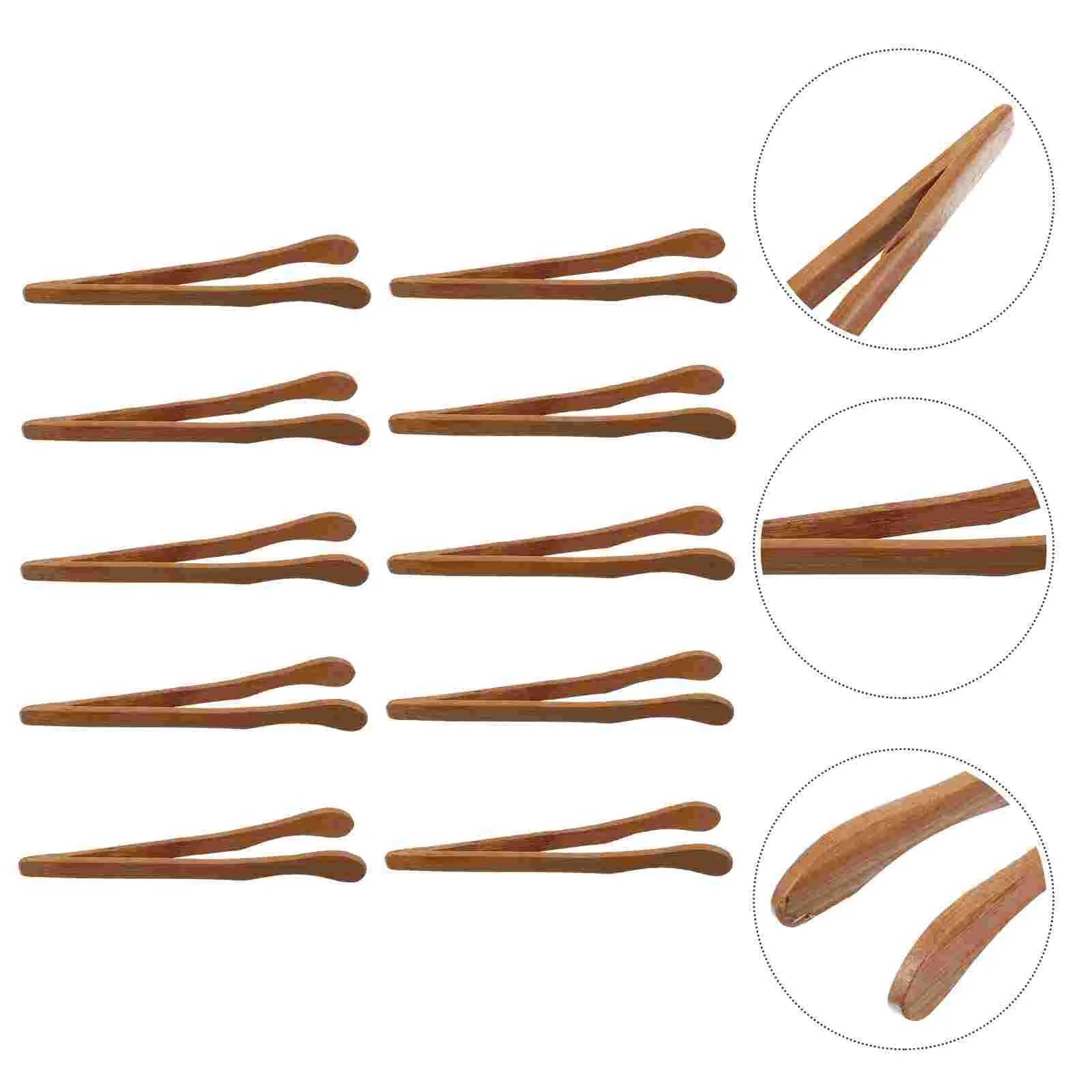 

10 Pcs Filters Clip Tea Ceremony Supplies Set Cup Infusers Mini Tongs for Serving