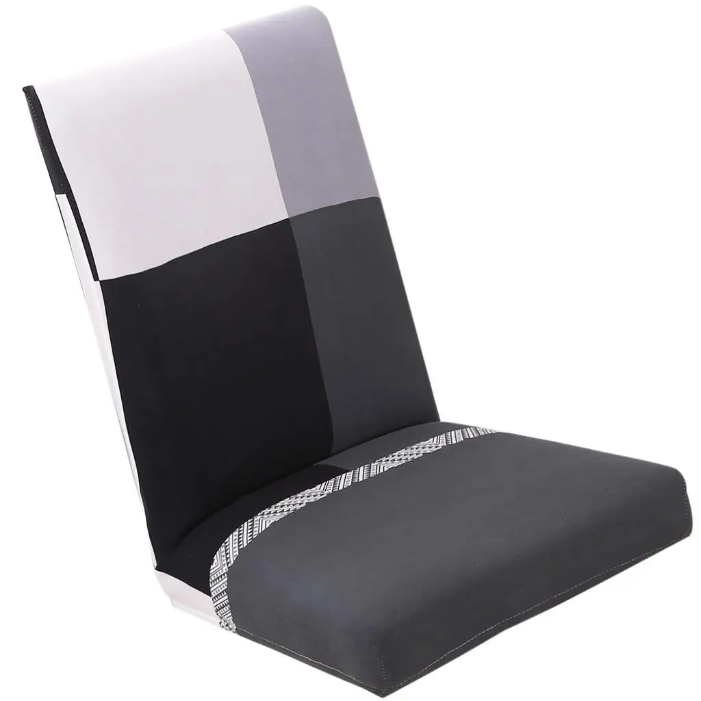 Chair Covers with Backrest Stretch Fabric Protector for Living Room Dining Room Office Reception