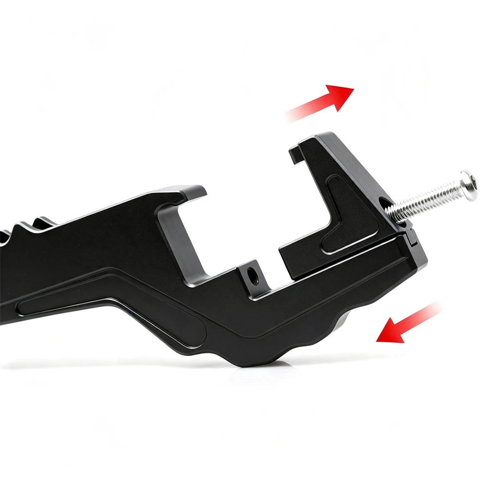 ​Motorcycle Universal Front Pillion Footrests Passenger Foot Peg Extensions Extended Footpegs