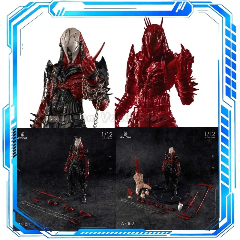 ACEFIGZ Spike AF001 AF002 1/12 Maßstab Gotischer Stil Dunkle Fantasy Hochbewegliche Actionfigur Sammlermodell Spielzeug Geschenk