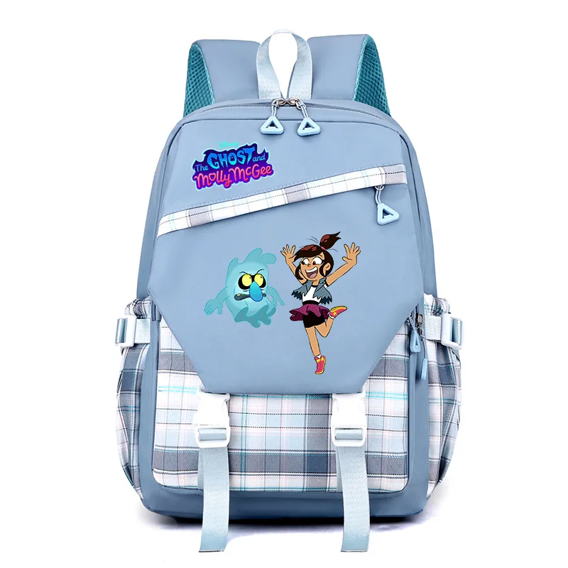 Disney The Ghost And Molly Mcgee Backpack for Girls Teenager Children School Bag Rucksack Women Lady Travel Casual Mochilas