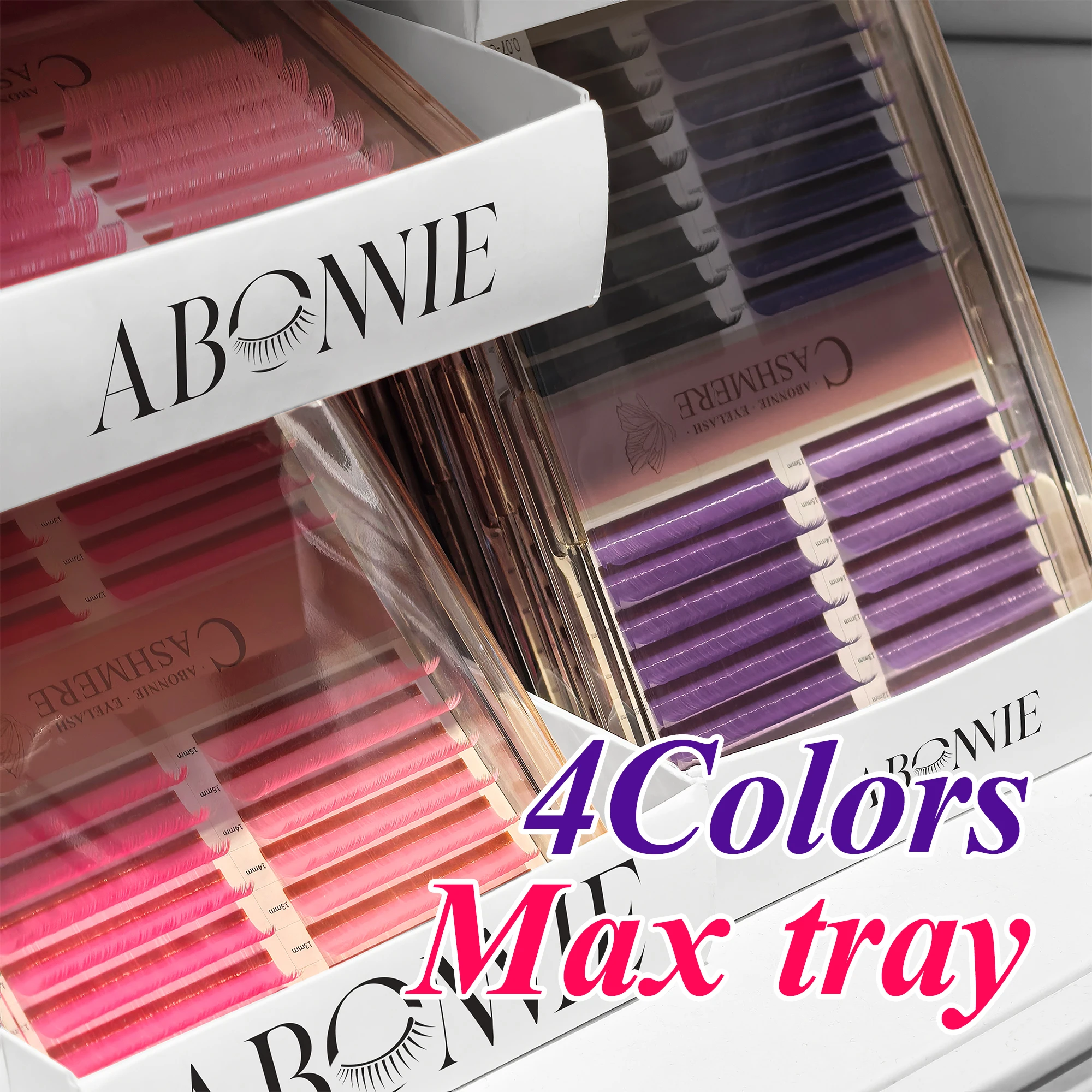 Lash Tile Palette - Abonnie 4 warna dalam Max Lash