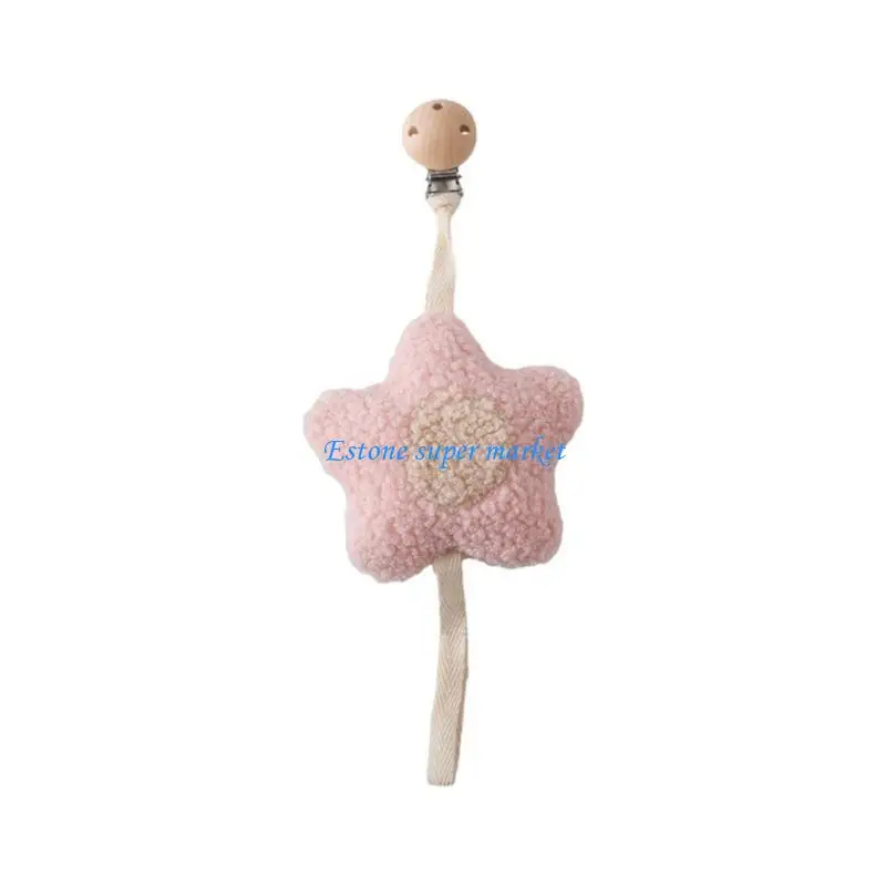 090B Baby Pacifier Clips Soother Chain Holder Safe Universal Pacifier Clip Stylish & Functional Baby Comforter for Babies