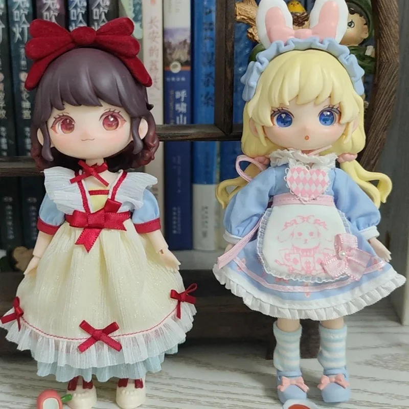 MINISO Liroro Blind Box Märchen Cottage Gelenkpuppe Serie Actionfiguren Figur Tischdekorationen Spielzeug Geschenk