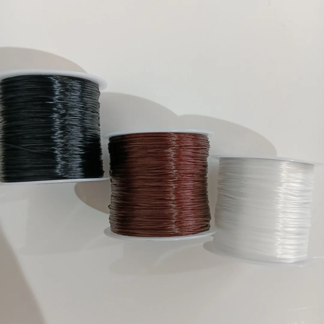brazilian knot strong stretchy elastic weaving thread string for hair extension