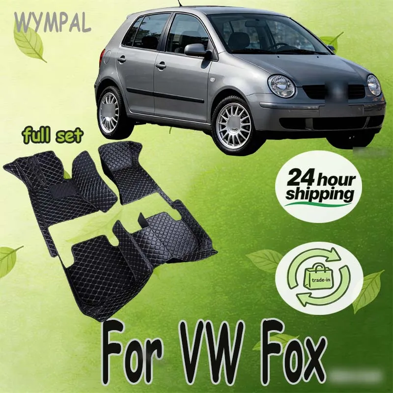 

Customized Artificial Leather Car Floor Mat For VW Fox 2004 2005 2006 2007 2008 2009 Protect Your Vehicle's Interior Accessory