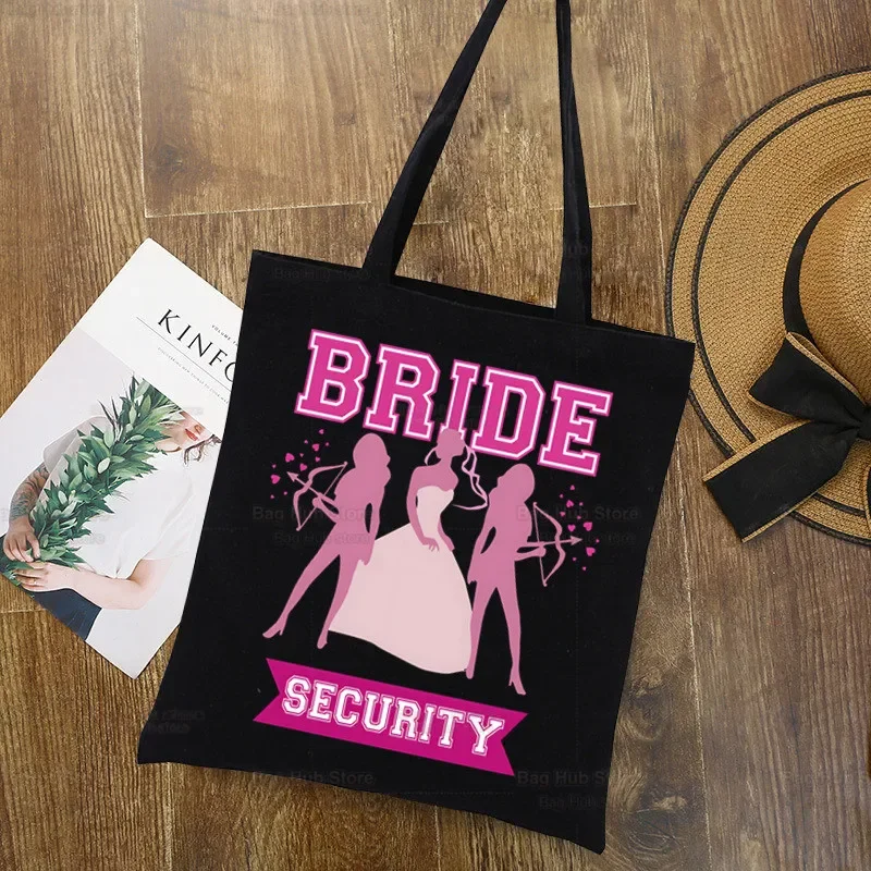 Bolso de compras grande de seguridad para fiesta de gallina para mujer, bolso de mano para equipo de novia, bolso de hombro de noche de gallina, bolso de compras Bl