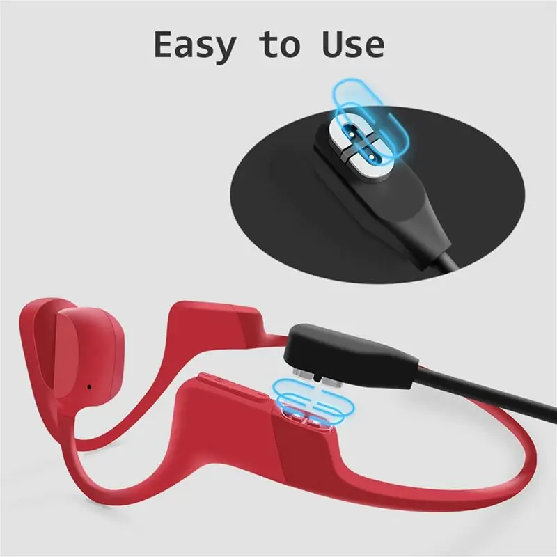 5Pcs 3.3Ft Charging Cable Cord For Aftershokz Aeropex AS800 / Shokz Openrun Pro/Openrun/Openrun Mini Headphones