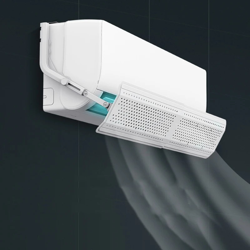 ฝาครอบพัดลม ฝาครอบเครื่องปรับอากาศ กระจกบังลม เครื่องปรับอากาศ Deflector Baffle Shield คู่มือลม โล่ป้องกันลม ไม่มีตัวกรอง