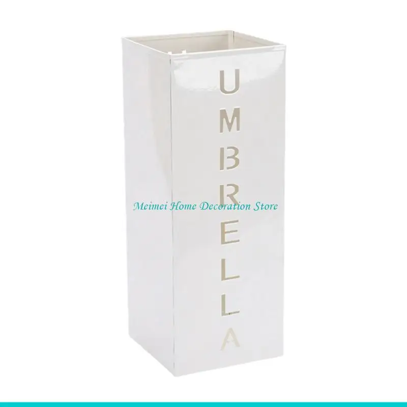 H7BF Modern Waterproof Umbrella Holder Storage Bucket For Multiple Rain Gear Storage In Hallway Or Foyer Home Decors