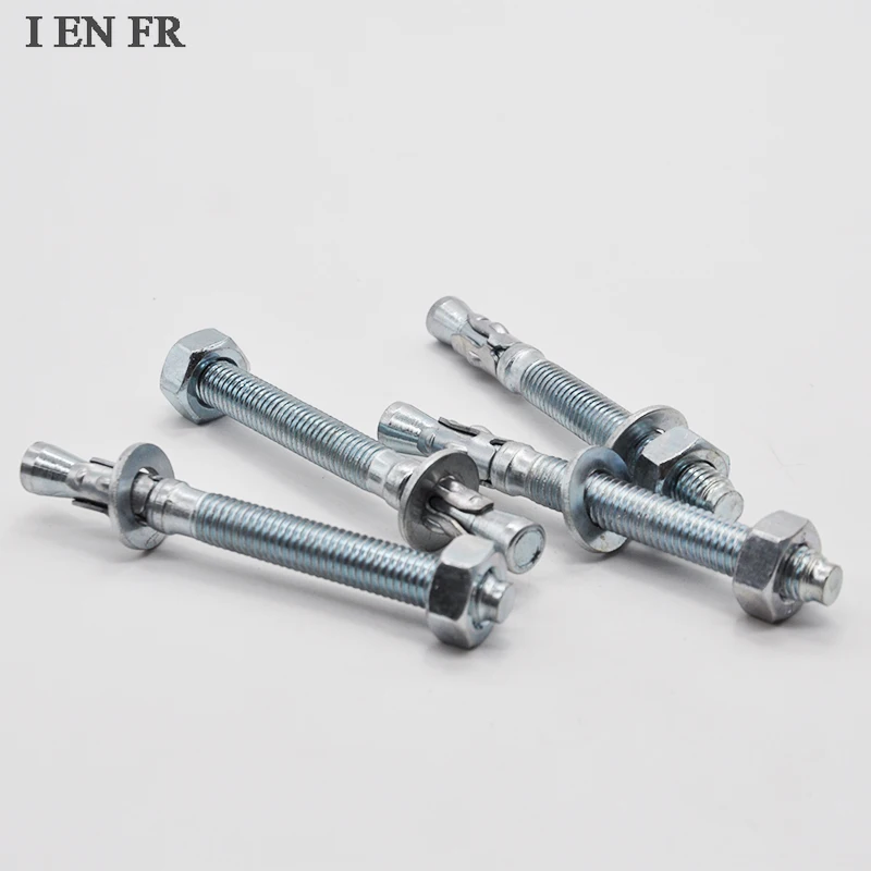 

M6 M8 M10 M12 M16 Car Repair Screw Wedge Concrete Anchor Sleeve Expansion Bolt New Listing