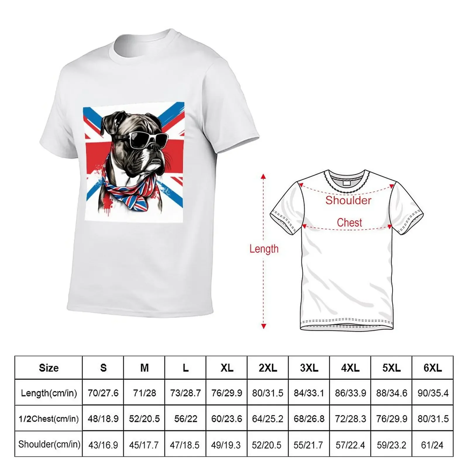 Boxer Dog in Patriotic Pup T-shirt new edition summer top t shirts for men cotton