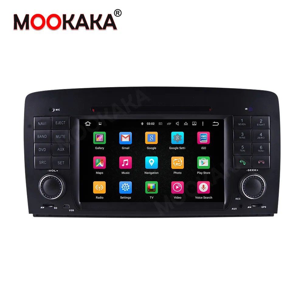 Android 13.0 PX5 4+64GB For Mercedes Benz R-Class W251 R300 R350 R500 2006-2012 Car Radio oem Upgrade Multimedia DVD Player Unit