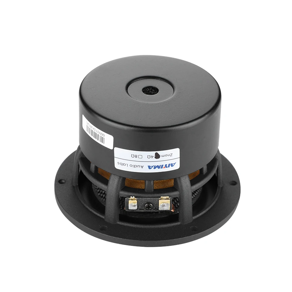 AIYIMA 1 Stück 4 Zoll Subwoofer Lautsprecher 4 8 Ohm 80W HiFi-Lautsprecher Audio Glasfaser-Membran Niederfrequenz Heimkino-Lautsprecher – Detail 14