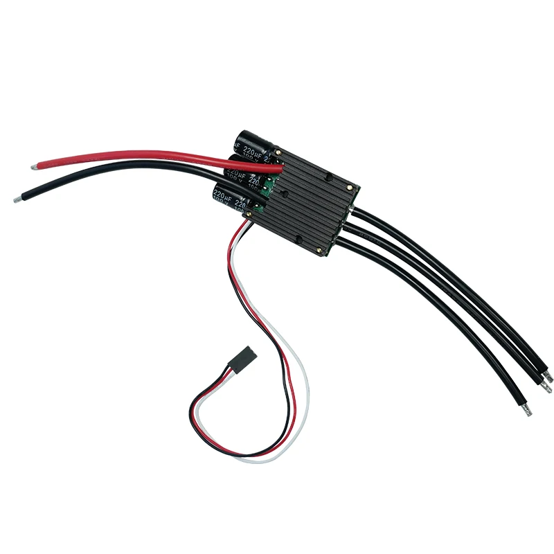 HOEYI MINI V6.7PRO HYESC6.7PRO يعتمد على VESC مع المشتت الحراري المؤكسد من الألومنيوم لمحرك FOC بدون فرش VESC6