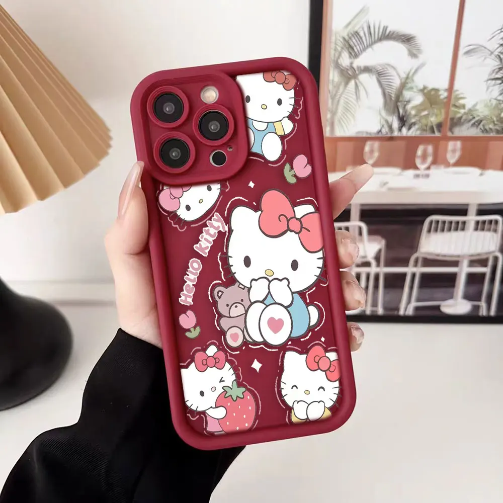 Cute Kuromi Hello Kitty My Melody Case For Infinix TECNO POP 8 CAMON 20 SPARK 10 20 SMART 5 6 7 8 HOT 10 20 30 30I 40 40I Case