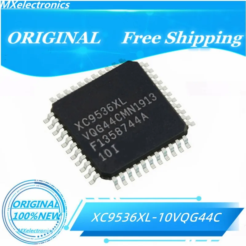 

5 шт.-20 шт./партия, новинка 100%, XC9536XL-VQG44C XC9536XL, QFP-44-комплексные программируемые логические устройства