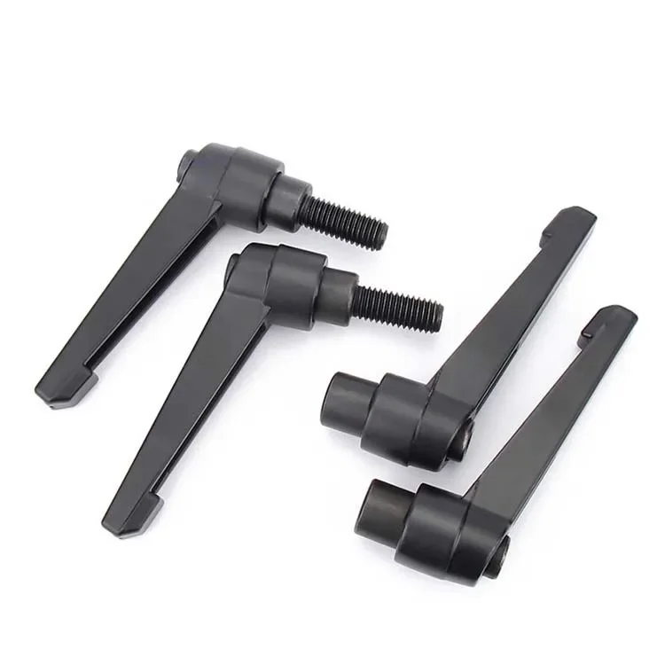 External Male Thread Clamping Knob M4 M5 M6 M8 M10 M12 M14 M16 Alloy Steel Clamping Lever Machinery Adjustable Handle Locking