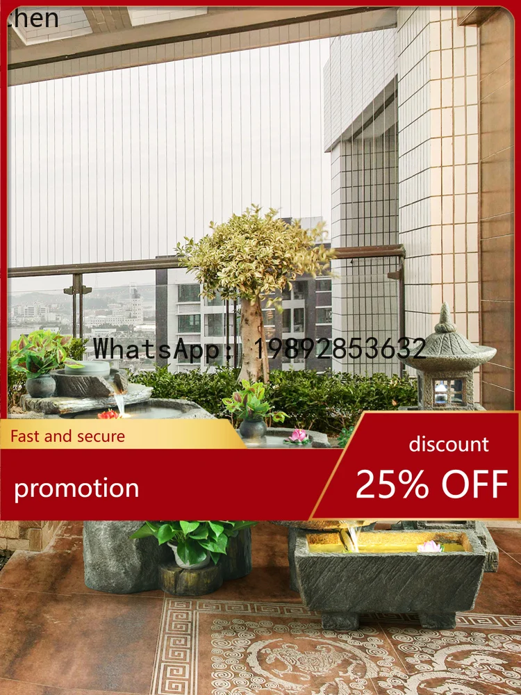 

Фонтан YFY «Каменная мельница»: креативный ландшафтный дизайн, декор для гостиной и двора, привлекающий удачу пруд с рыбками