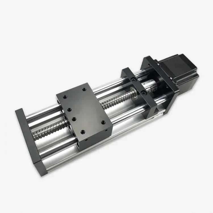 Linear Rail Slide Module GX80 SFU1605-200mm Ballscrew  60ST Servo Motor Linear Actuator System Module Table