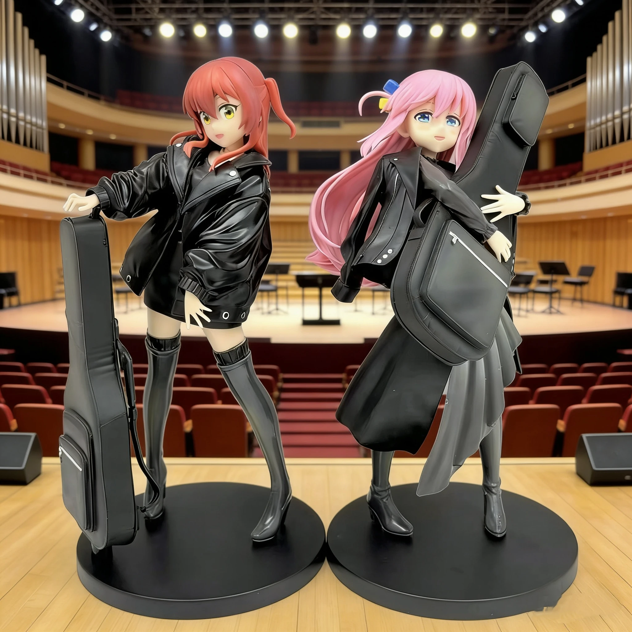 20cm BOCCHI THE ROCK! Figura de Anime Gotoh Hitori, Figura de Ação de Garota Guitarrista, Modelo de Coleção para Decoração de Mesa