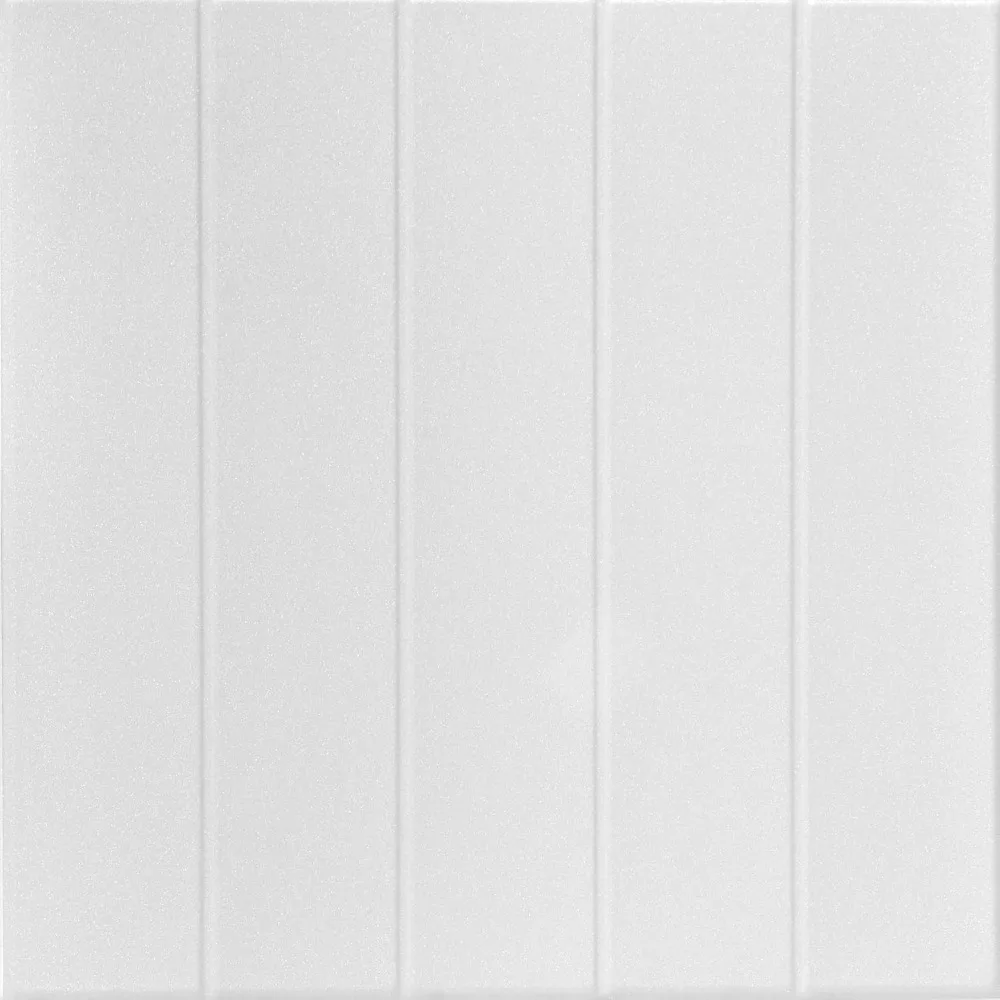 CEILINGS R104 Потолочная плитка из пенопласта с клеем (256 кв. ft./футляр), упаковка из 96, однотонный белый