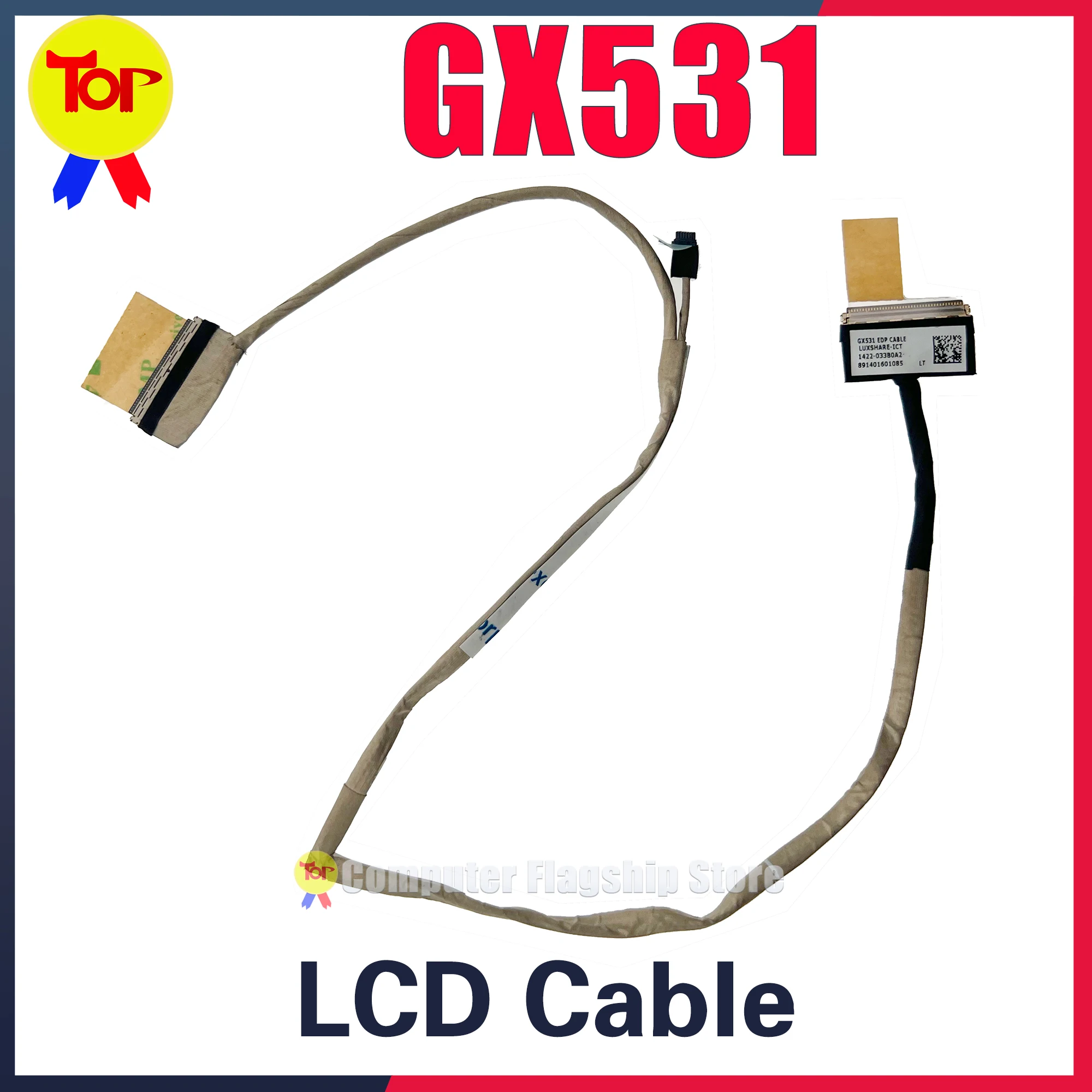 Per ASUS GX531 GX531GM GX531GWR GX531GX GX531GXR GX531GW 1422-033B0A2 40PIN Laptop LCD Display a LED Flex Video Screen Cable