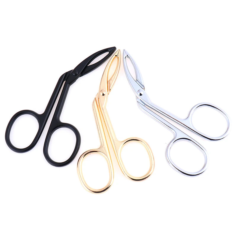 Eyebrow Tweezers Face Hair Removal Scissors Cosmetic Trimmer Eyelash Clipper