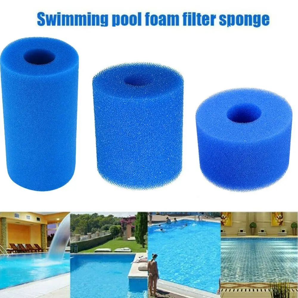Reusable Swimming Pool Filter Sponge Washable Easy to Use Pool Filter Sponge Swimming Pool Spa Filter Sponge Filter Replacement