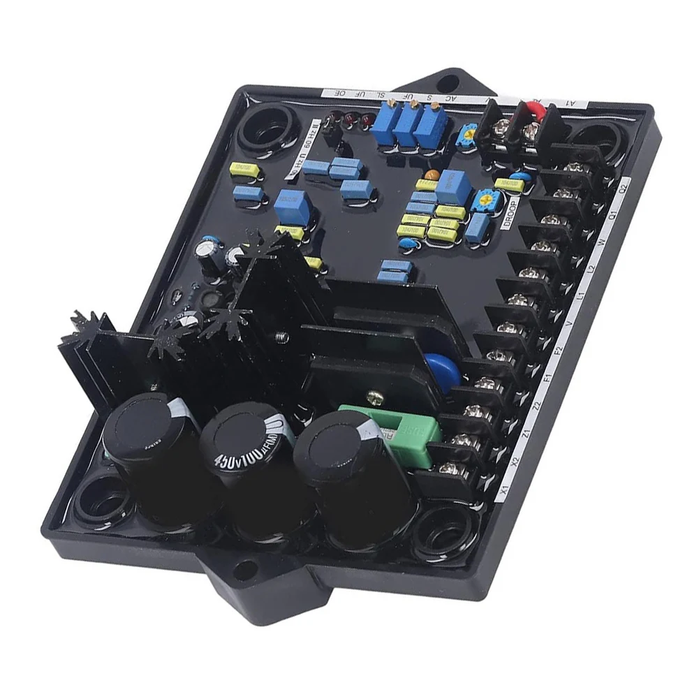 Alternator AVR For Brushless Alternators Automatic Voltage Regulator High Voltage Range Permanent Magnet Exciter
