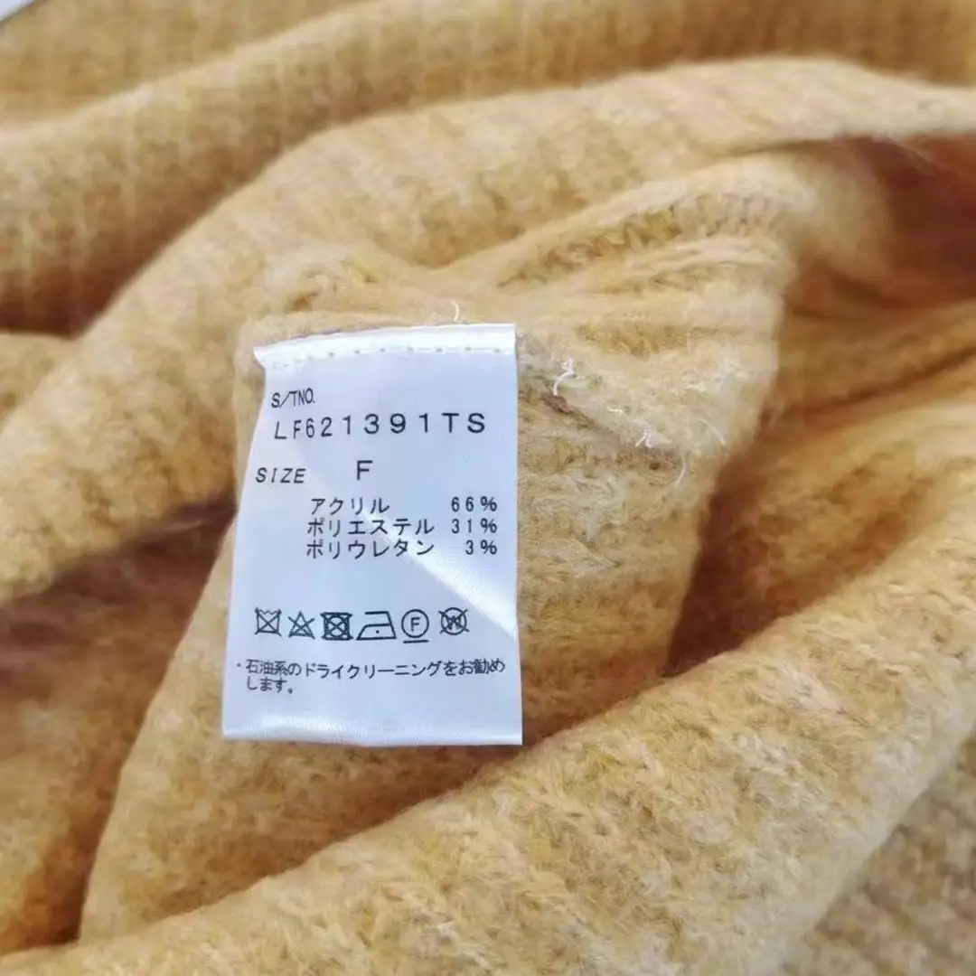 Sweet Sle Long Sve ラウンドネ ミッドレングス セーター レディース トップス 新しい秋冬 Faion LF