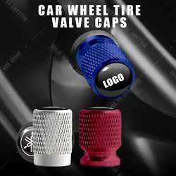 Motorcycle CNC Aluminum For MT09 MT10 MT07 YZF R1 R3 R6 FZ1 FZ8 R15 NMAX 125 155 Emblem 4pcs Tire Valve Air Port Stem Cover Caps