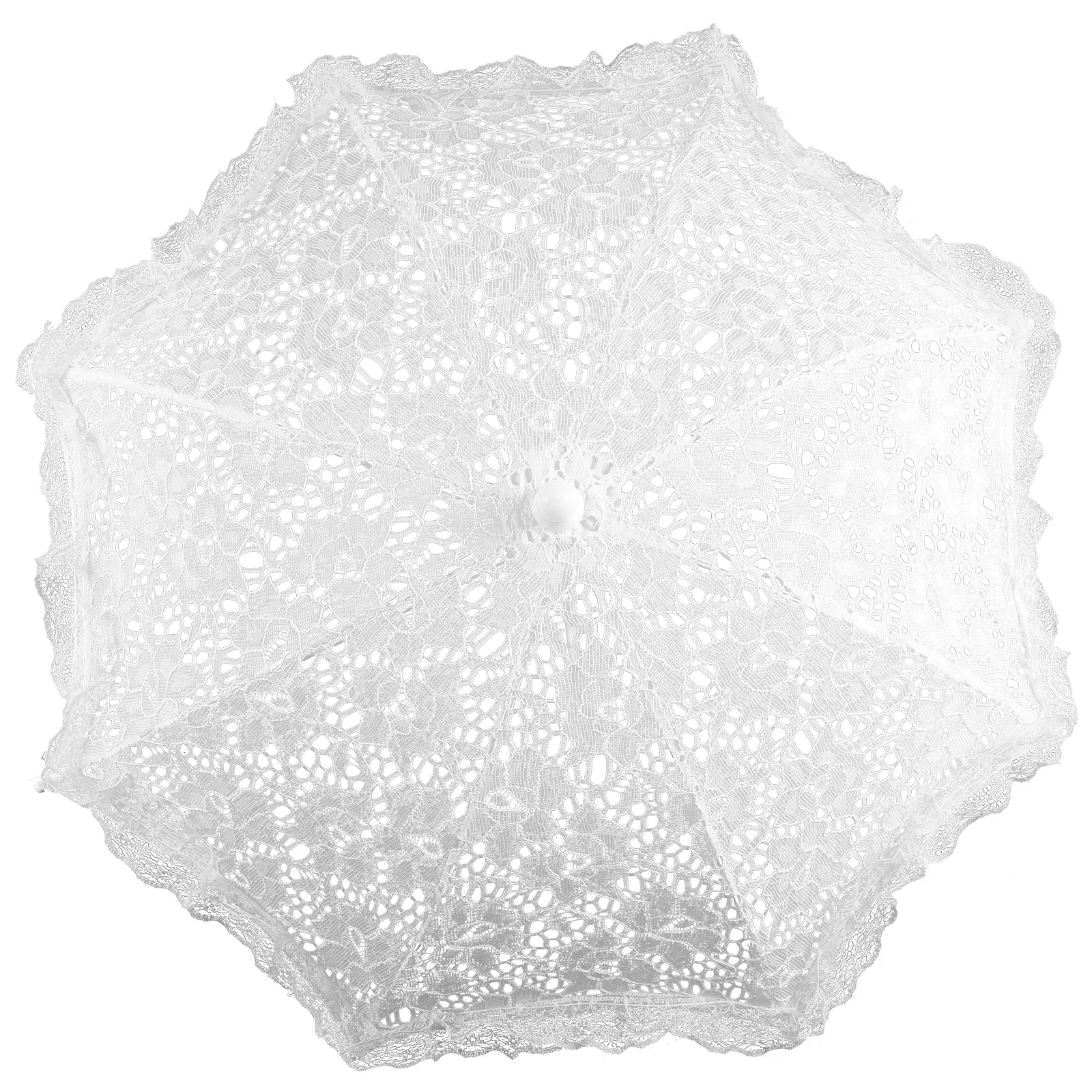 Small Elegant Lace Umbrella Decorative Craft for Dance Costume Party Bride Accessory Wedding Photo Shoot Stage Prop