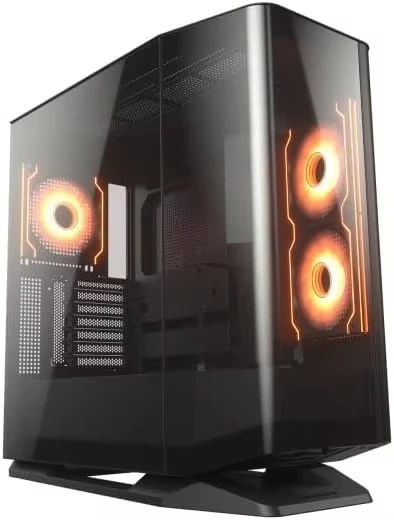In‑Stock E‑ATX Mid‑Tower Computer Shell, 420mm GPU Supported, ARGB PWM Fans, Dust Filter, Tool‑Free Install