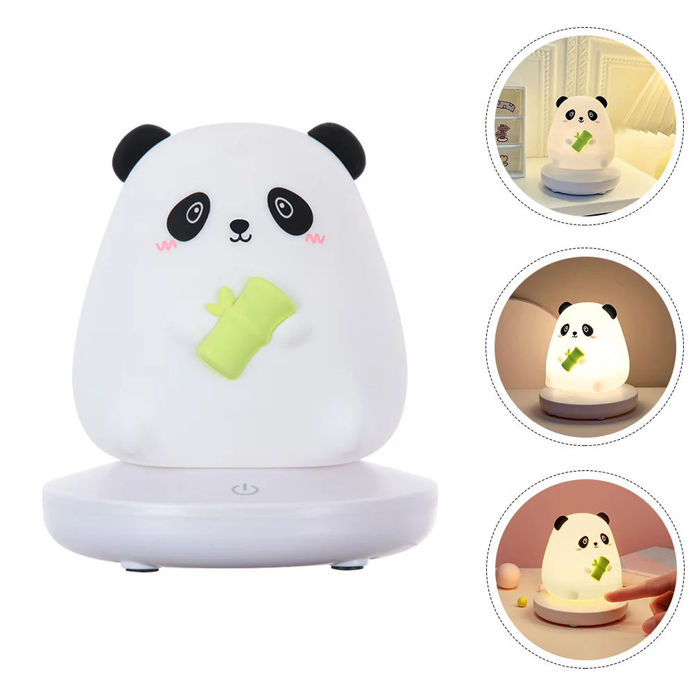 

Silicone Touch Night Light For Kids Baby Bedroom Led Lamp Decor Soft Glow Nursery Travel Camping Gift Bedside Light