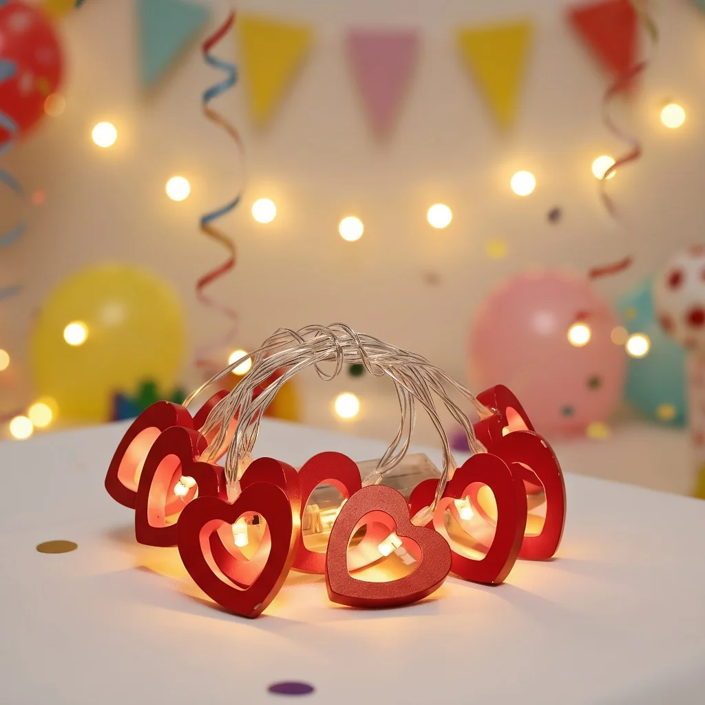 

Нежная гирлянда в виде феи и персикового сердца, очаровательное украшение для вечеринок ко Дню святого Валентина и дня рождения