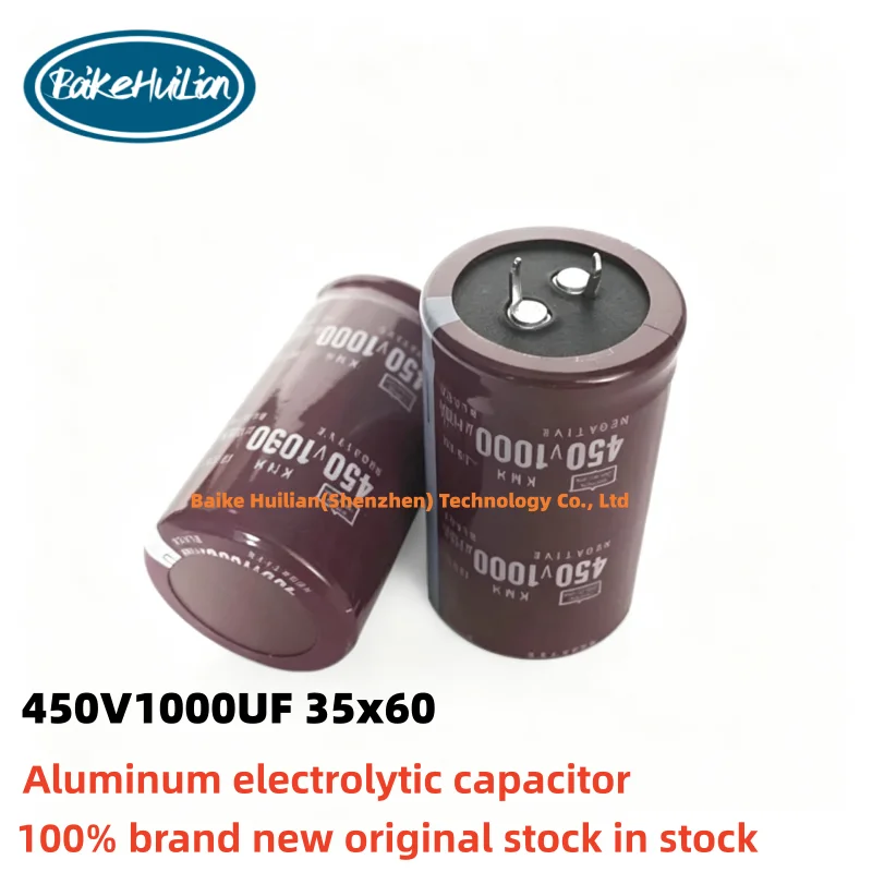 10pcs/lot Brand new original inverter, frequency converter, welding machine, high-voltage capacitor 400V1000UF 35x60