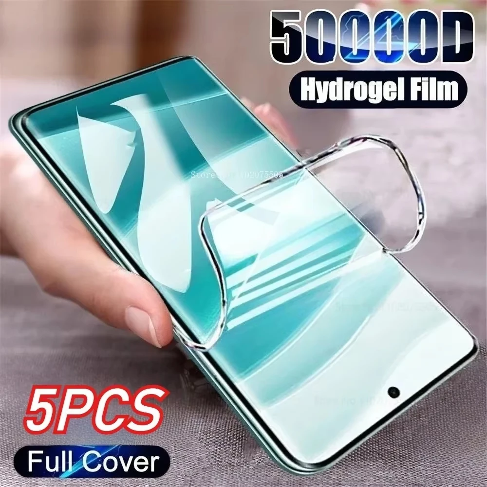 

5PCS Full Cover Hydrogel Film For Samsung Galaxy A36 5G A52 A16 A26 5G A70 A71 A31 S20 FE A02s A32 5G A21 A32 Screen Protector