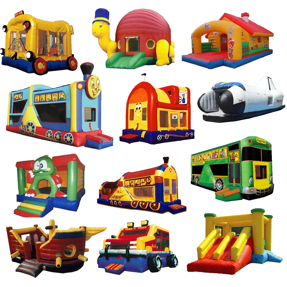 Inflatable Castle Party Outdoor Blue Bounce Jumping Bouncy House Bouncing Jumper Inflatable Castle Bouncer