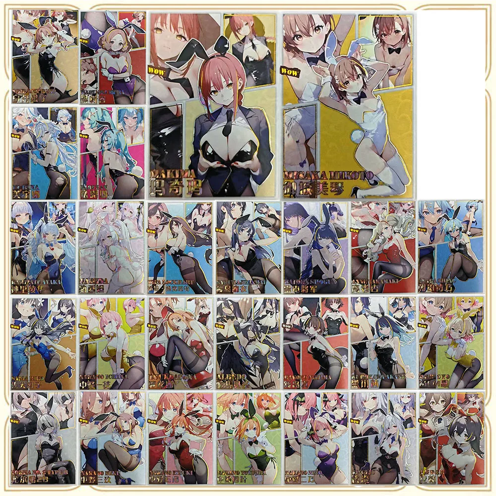 

Аниме История Богини SSR Sakurajima Mai Makima Премиум Вспышка Коллекционная карточная игра для мальчиков Игрушки Рождественский подарок на день рождения Настольная игра